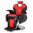 Black/Red Faux Leather selected