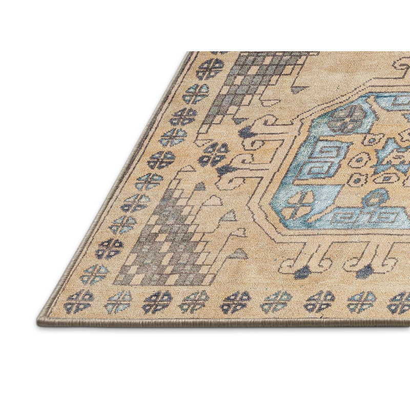 Abstract Indoor Rug, Rectangle 4' x 6'