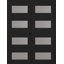Porte double standard en bois manufacturé et en verre Della-71006212-71006208-71006214