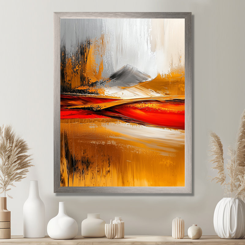 Nycolas - Landscapes Wall Decor, 40" H x 30" W, Reproduction encadrée d'une seule photo, Silver