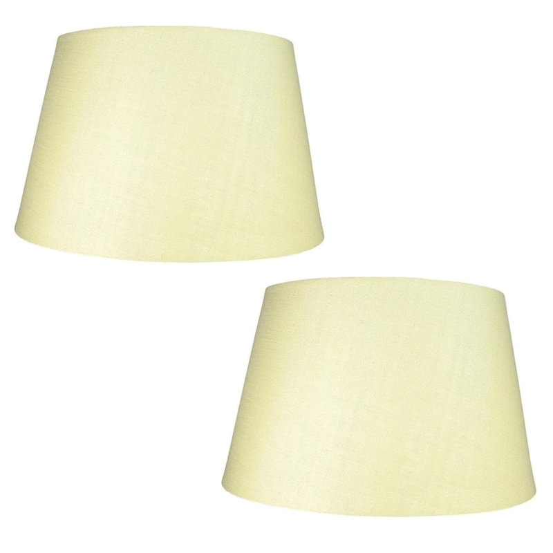 Talaina 25cm H Cotton Lamp Shade, Cream