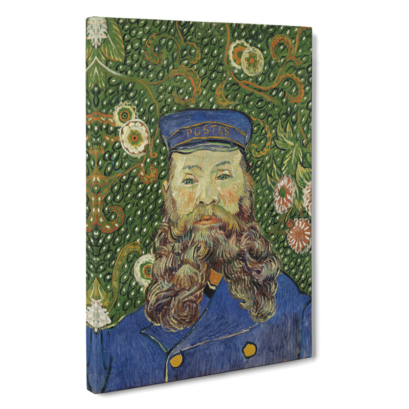The Postman Joseph Roulin Vol.1 by Vincent Van Gogh - Wrapped Canvas Painting, 60cm H x 40cm W x 3cm D