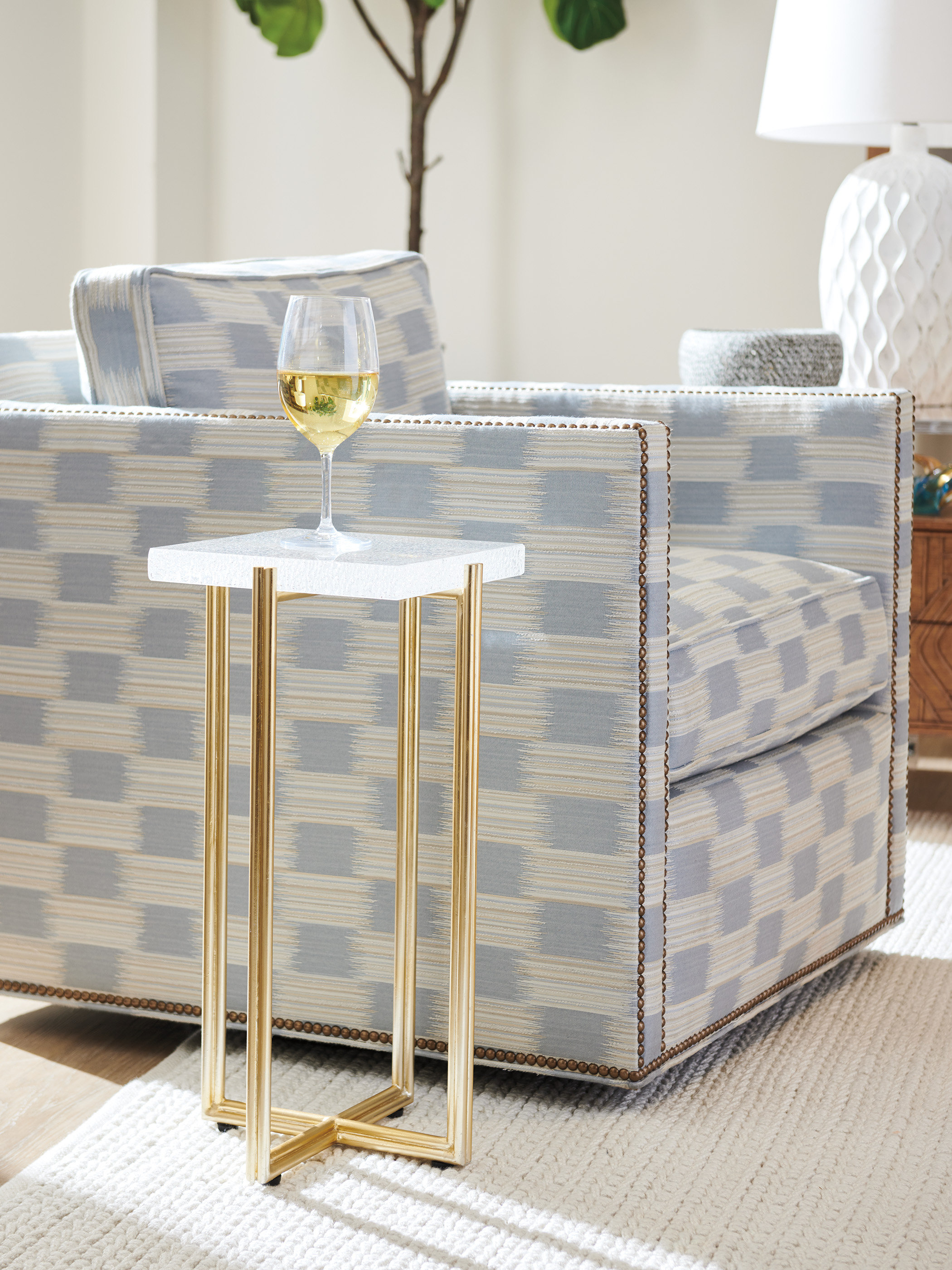 Tommy Bahama Home Ashlyn Acrylic Accent Table | Wayfair