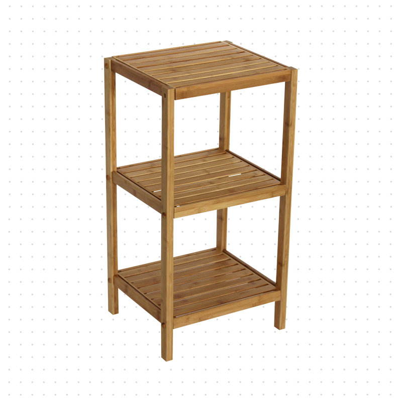 Nicieza Solid Wood Bathroom Shelves, Natural