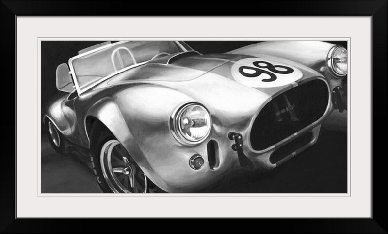 Vintage Race Farmhouse / Country Great Big Canvas 