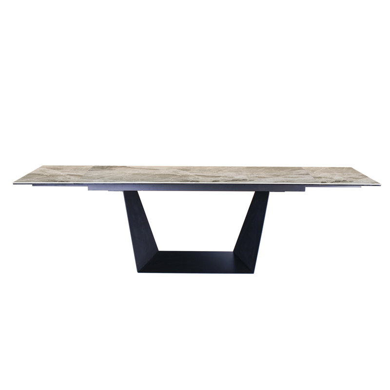 Metal Base Dining Table