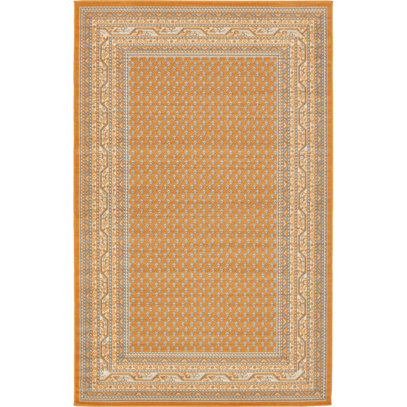 Swinson Geometric Indoor Rug, Rectangle 5'1" x 8'