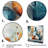 Paderne Blue And Orange Artisanal Boho Pottery I On Canvas Print-88528917-88528915
