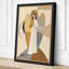 Winged Guardian Art Deco - Wrapped Canvas-1602660473-1602660479