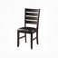 Ensemble de 2 chaises d'appoint en similicuir
