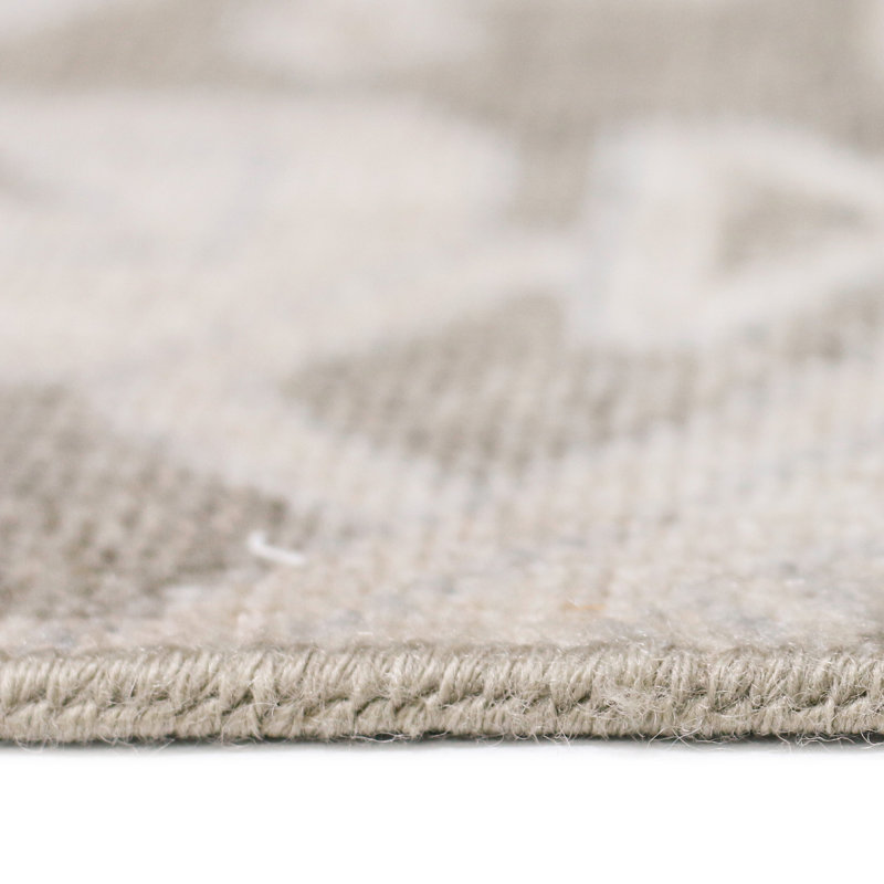 Ainsley Hand-Knotted Gray 2'x3' Rug, Rectangle 8' x 10'