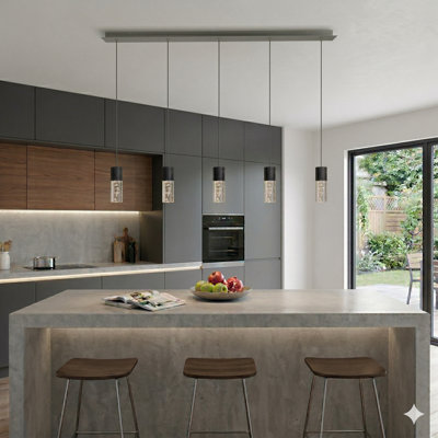 Andromedae 5 - Light Kitchen Island Pendant