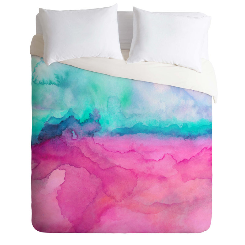 Ensemble de housse de couette Jacqueline Maldonado Tidal Color, Housse de couette pour très grand lit et 2 très 