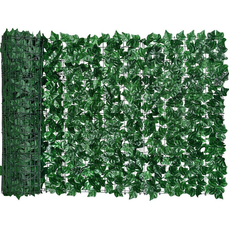 Forerate Artificial Fake Ivy Leaf Decorative Fence Panel & Reviews