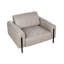 Danery Faux Leather Armchair-753839337