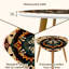 Ensemble de 2 tables basses gigognes Triangle