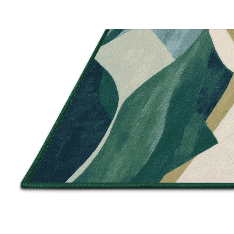 Zenith Spiral Rug, Square 4'