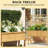 Raised Garden Bed (Natural Wood)-1296142405