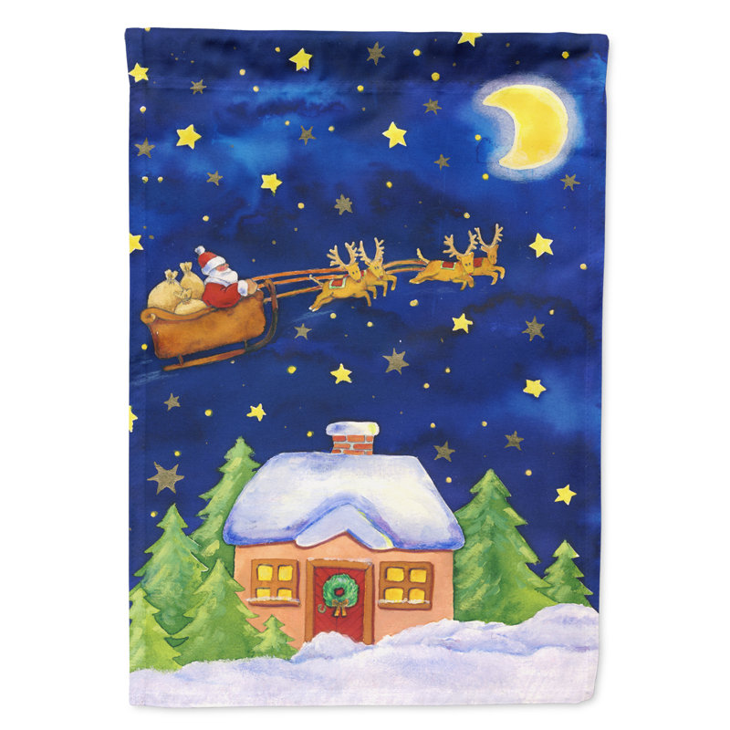 Double Sided Polyester Christmas Garden Flag, 40" H x 28" W