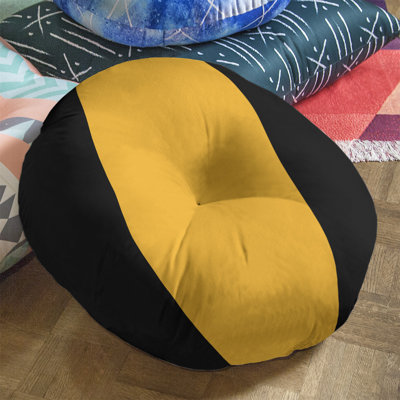 Striped Reversible Throw Pillow