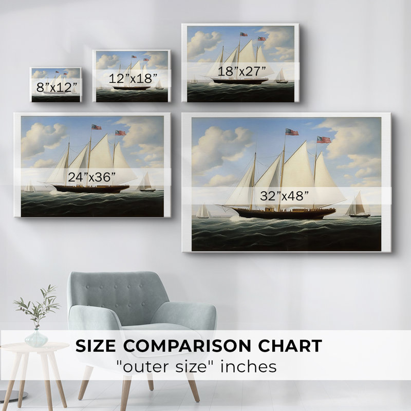 Série Nautical-CXLIX - Cavas enveloppés de galerie, 40 x 60