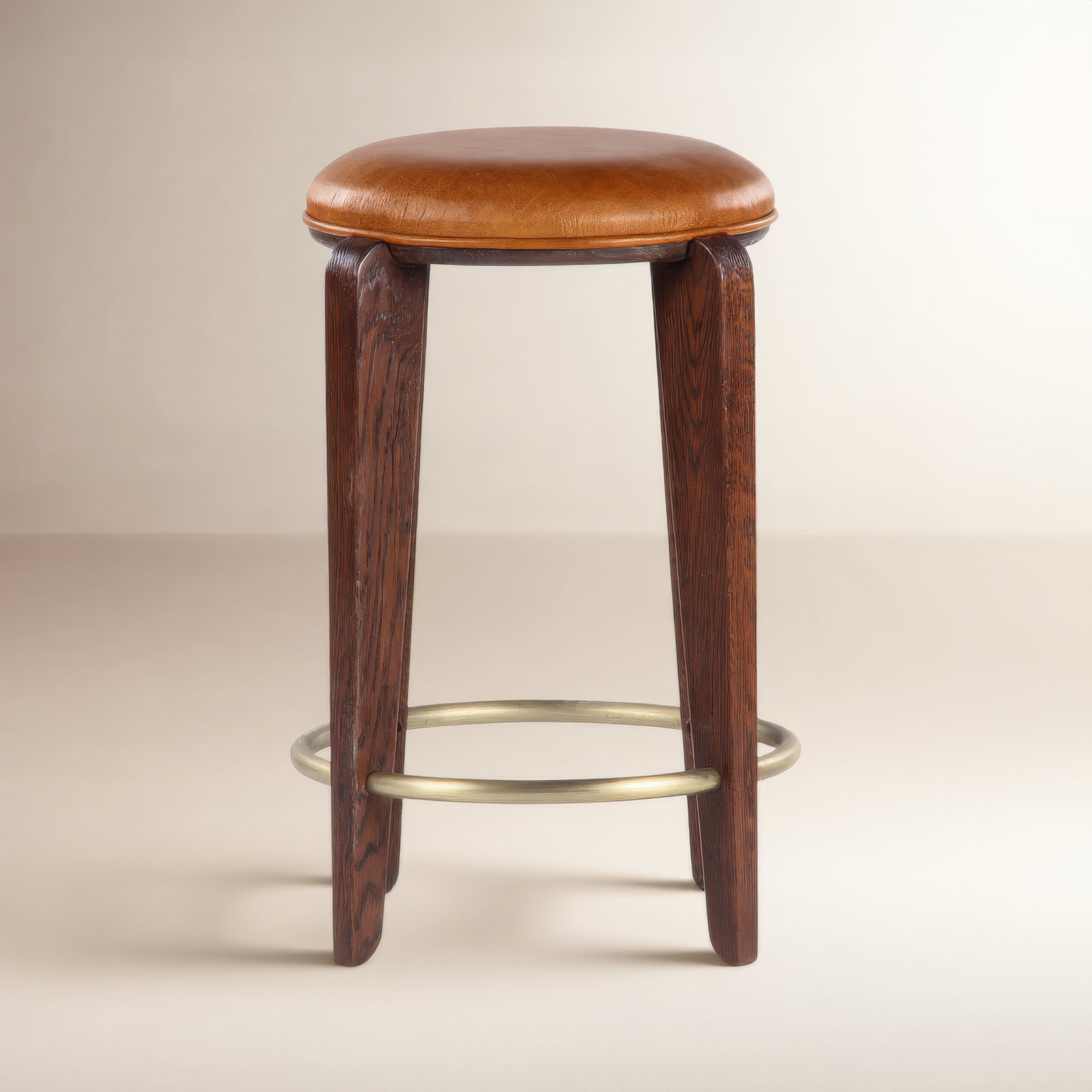 Delano 24" Bar Stool, Mud Brown