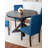 Enbridge 5-piece Dining Set, Cross-Buck Dining Table with 4 Stylish Chairs-162598809