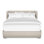 Tansy Solid Wood Wingback Bed