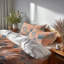 Ensemble de housse de couette Coastal, ensemble de 3 - Ensemble de literie et coussin décoratif-124113071