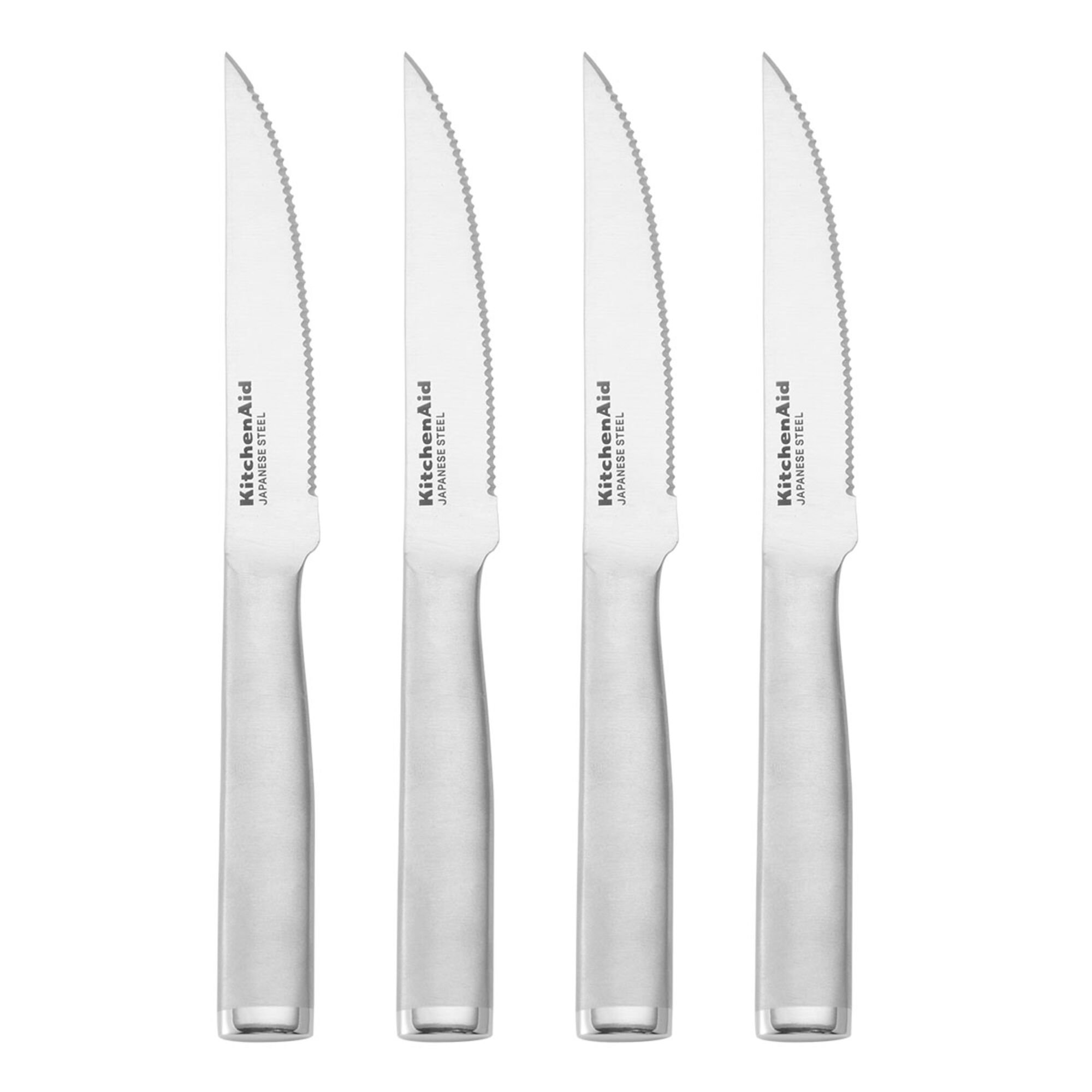 KitchenAid KitchenAid® Gourmet, 4-Piece Steak Knife Set, Stainless Steel | Wayfair