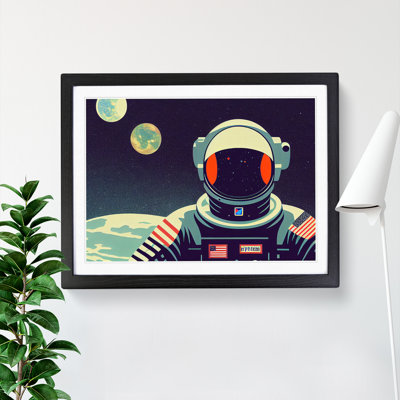 Solo Astronaut - Framed Print
