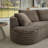 Compression Corduroy Sectionals, Modern Curved L Shape For Home