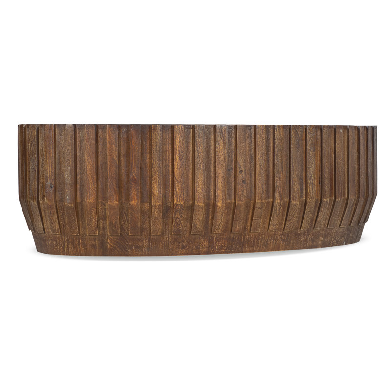 Table basse ovale Commerce and Market Gears
