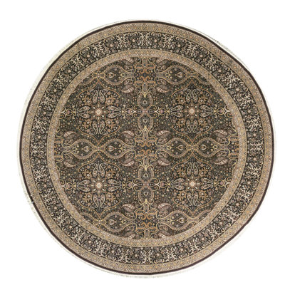 Shah One-of-a-Kind 10' Round Wool Area Rug in