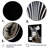 Striking Zebra Patterns IV - Zebra Wall Art Decor-1483385736