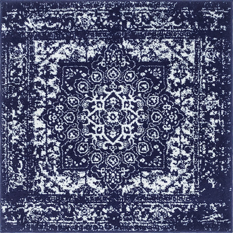 Endesha Oriental Indoor Rug, Square 4'