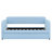 Upholstered Daybed Sofa Bed With Trundle Bed And Wood Slat-806538770