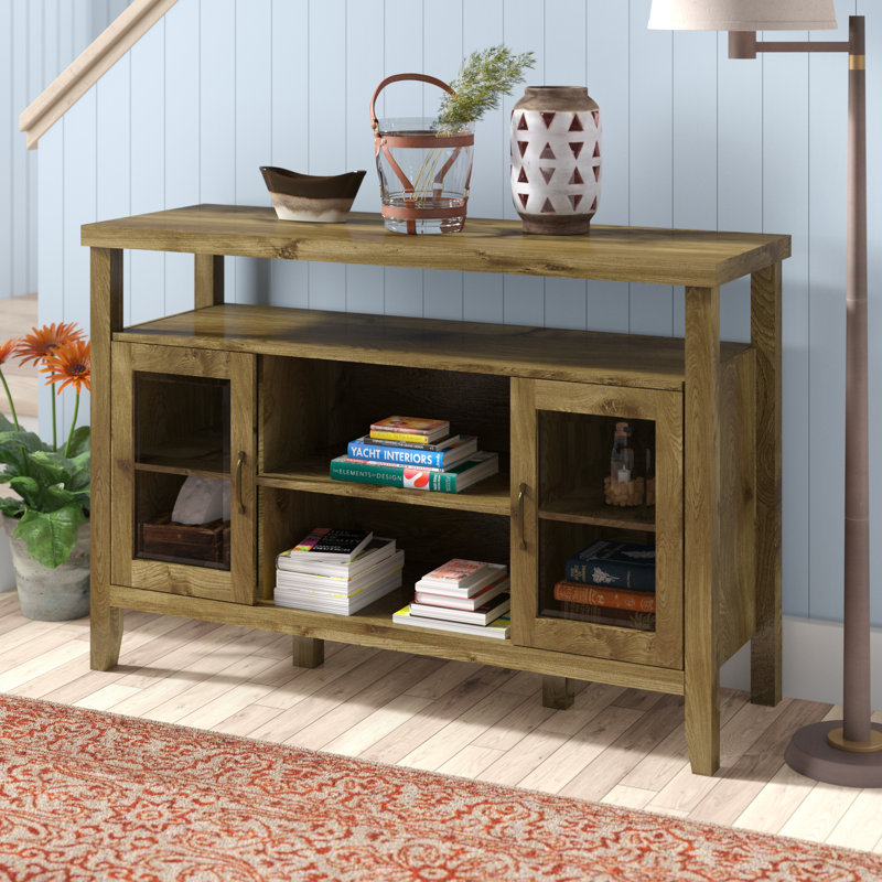 Keron 52" Wide 2-Door Sideboard, Barnwood