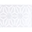 Écran d'intimité en métal pour terrasse - H 76 po x l 48 po blanc H48 po idéal pour la détente en plein air-128490730