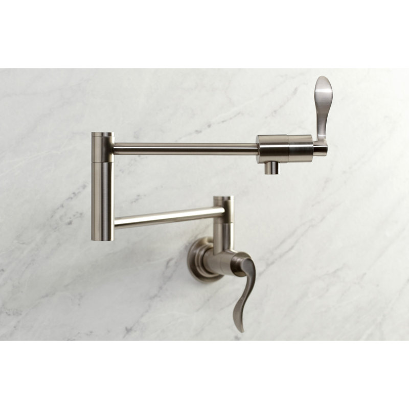 Robinet remplisseur Nuwave, Nickel brossé