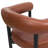 Upholstered Dining Chair Barrel Armchair With Wood Frame Side Chair-118606637