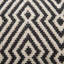 Abbeville 50cm Wide Square Geometric Pouffe Ottoman