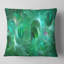 Texture de verre vert fractal - coussin imprimé abstrait-30618740-30618743