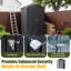 Outdoor Lockable 4 ft. W x 2 ft. D Metal Vertical Storage Shed