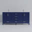 Ensemble de meuble-lavabo double avec plateau en marbre de 84 po de largeur x 22 po de profondeur, avec robinet-1960414952-1960414962-1960414963