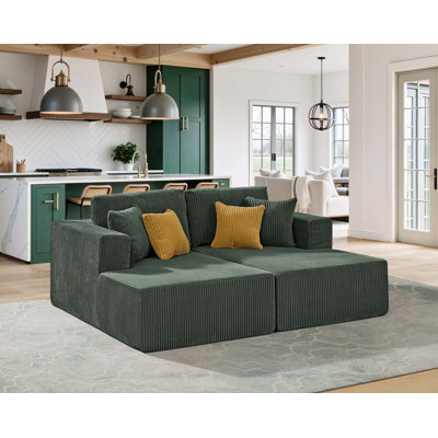 Froshtonvale Boneless Double Chaises Loveseat