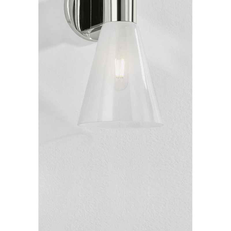 Alma 2 Light Wall Sconce, Polished Chrome