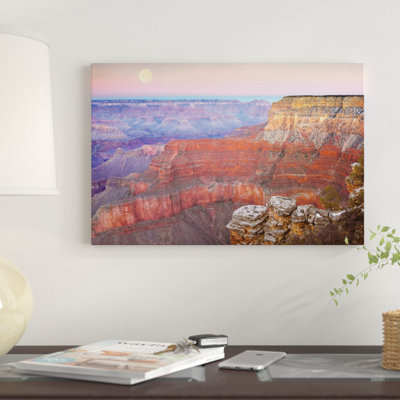 " Full Moon Over The Grand Canyon At Sunset As Seen From Pima Point, Grand Canyon National Park, Arizona " by Tim Fitzharris