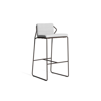 Tabouret de bar avec coussin Sandur