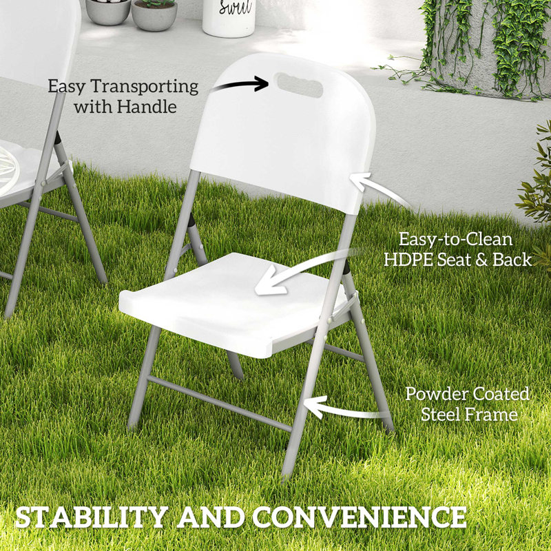 Folding Patio Dining Folding Chair